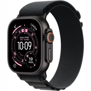 Apple Watch Ultra 3 LTE 49MM (Черный титановый корпус, черный нейлоновый ремешок)