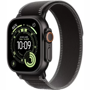 Apple Watch Ultra 3 LTE 49MM (Черный титановый корпус, черный нейлоновый ремешок)