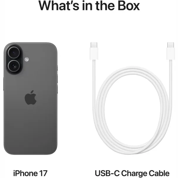 iPhone 17, 256 ГБ, Черный — изображение 5