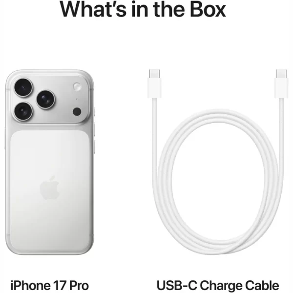 iPhone 17 Pro Max, 512ГБ, Серебристый — изображение 6