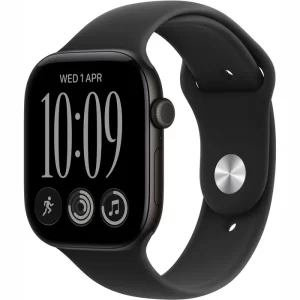 Apple Watch Series 12 42 мм (корпус - черный, ремешок Sport Band черный)