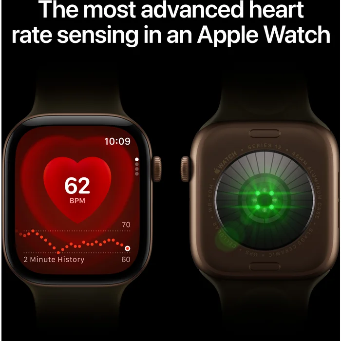 Apple Watch Series 12 42 мм (корпус - натуральный титан, ремешок Milanese Loop натуральный) — изображение 3