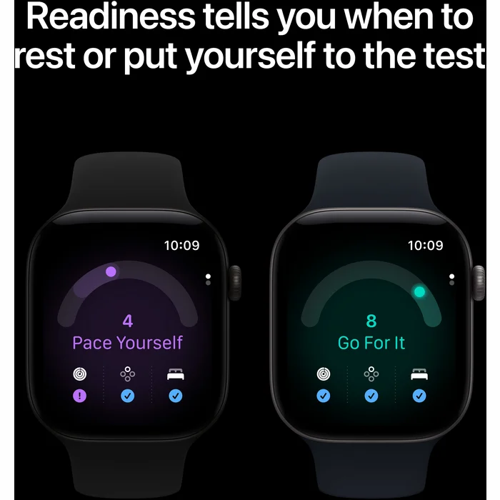 Apple Watch Series 12 42 мм (корпус - натуральный титан, ремешок Milanese Loop натуральный) — изображение 4