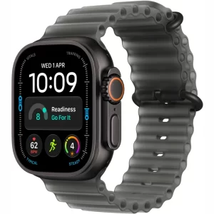 Apple Watch Ultra 4 LTE 49MM (Черный титановый корпус, ремешок Ocean Band черный)